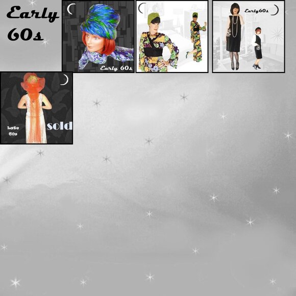 Black Velvet Dressy Shift, Dark Academia Vintage Jumper Dress Early 60s - Picture 13 of 16